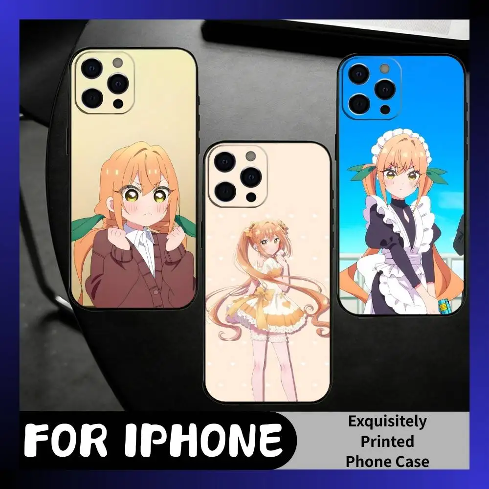 Anime The 100GF I-Inda Karane Phone Case For iPhone17,16,15,14,13,12 Plus,Max Soft Silicone Black Cover