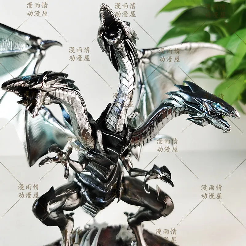 In-Stock Blue Eyes Ultimate Dragon Figure Yu Gi Oh Gk Statue Collectible Model Anime Peripheral Desktop Decor Adult Men Gift