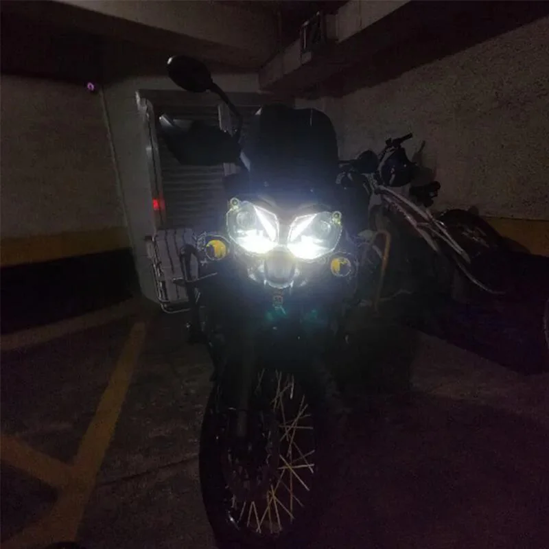 Motorcycle LED Headlight Headlamp Front Light Assembly For Triumph Tiger Explorer 1200 800 XR XC XCA XCX LOW XCR XRT XRX