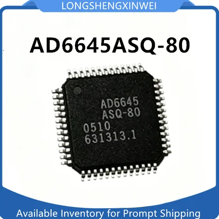 1PCS New Original AD6645ASQ-80 LQFP-52 Analog To Digital Converter IC in Stock