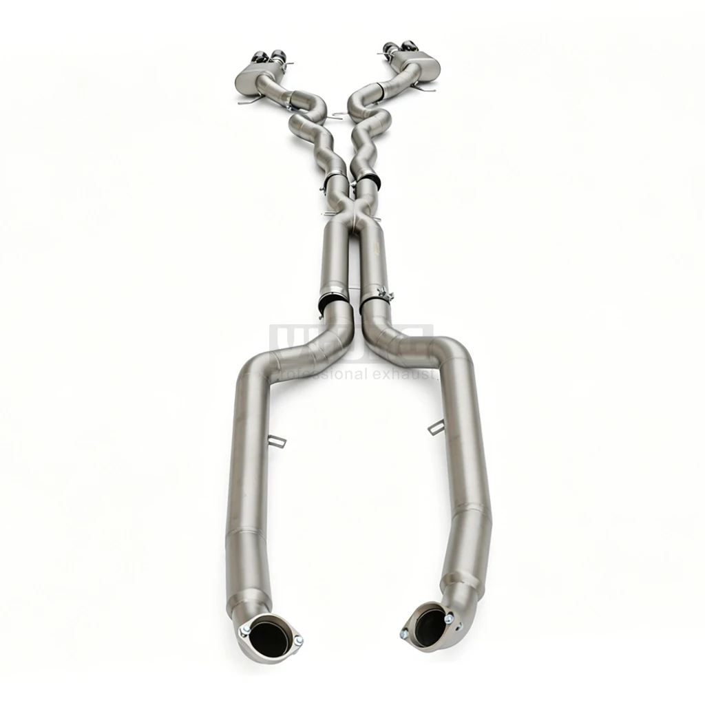 Stainless Steel Valved Back Exhaust for BMW M6 4.4T (S63) F13 F12 F06 2012-2017 Racing Performance Exhaust Parts 3