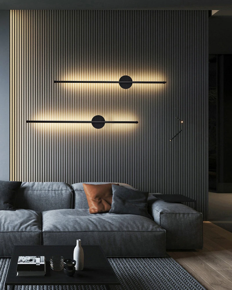 LED-Wandleuchten für den Innenbereich, für Schlafzimmer, Nachttisch, Schwarz, Gold, Innen-LED-Wandleuchten, Wandbeleuchtung, Wandleuchte, Korridor, Hartdraht – Detail 16