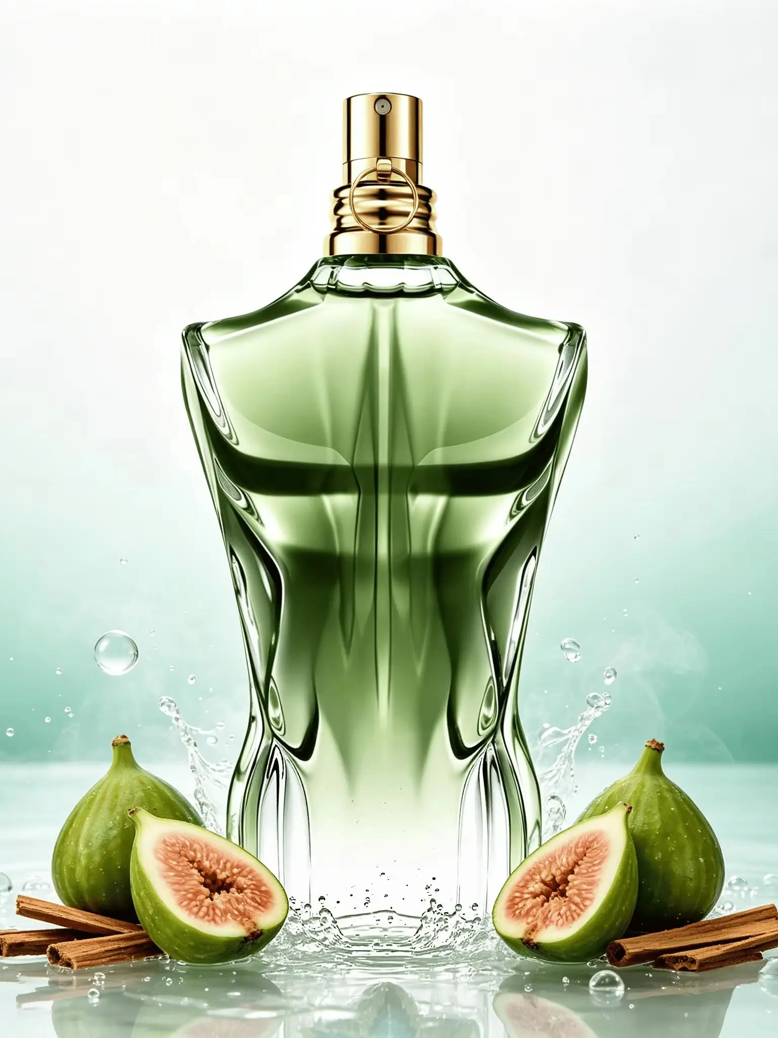 Jean Paul Gaultier Le Beau Paradise Garden Eau De Parfum für Männer, langanhaltendes, frisches, holziges, aquatisches Herrenparfüm mit Kokoswasser, grüner Feige und Sandelholz - Designer-Duftspray