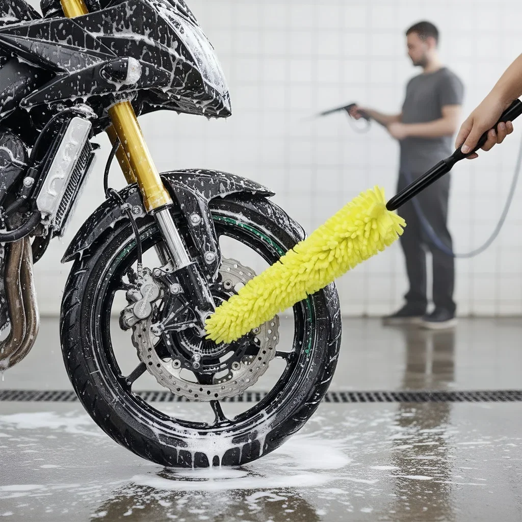 

Губчатая щетка 29 см — шайба колесных дисков мотоцикла для автомобильных колпаков и чистки велосипедов