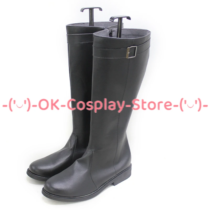 Anime EDENS ZERO Shiki Granbell Cosplay Shoes PU Leather Shoes Halloween Carnival Boots Cosplay Prop Custom Made