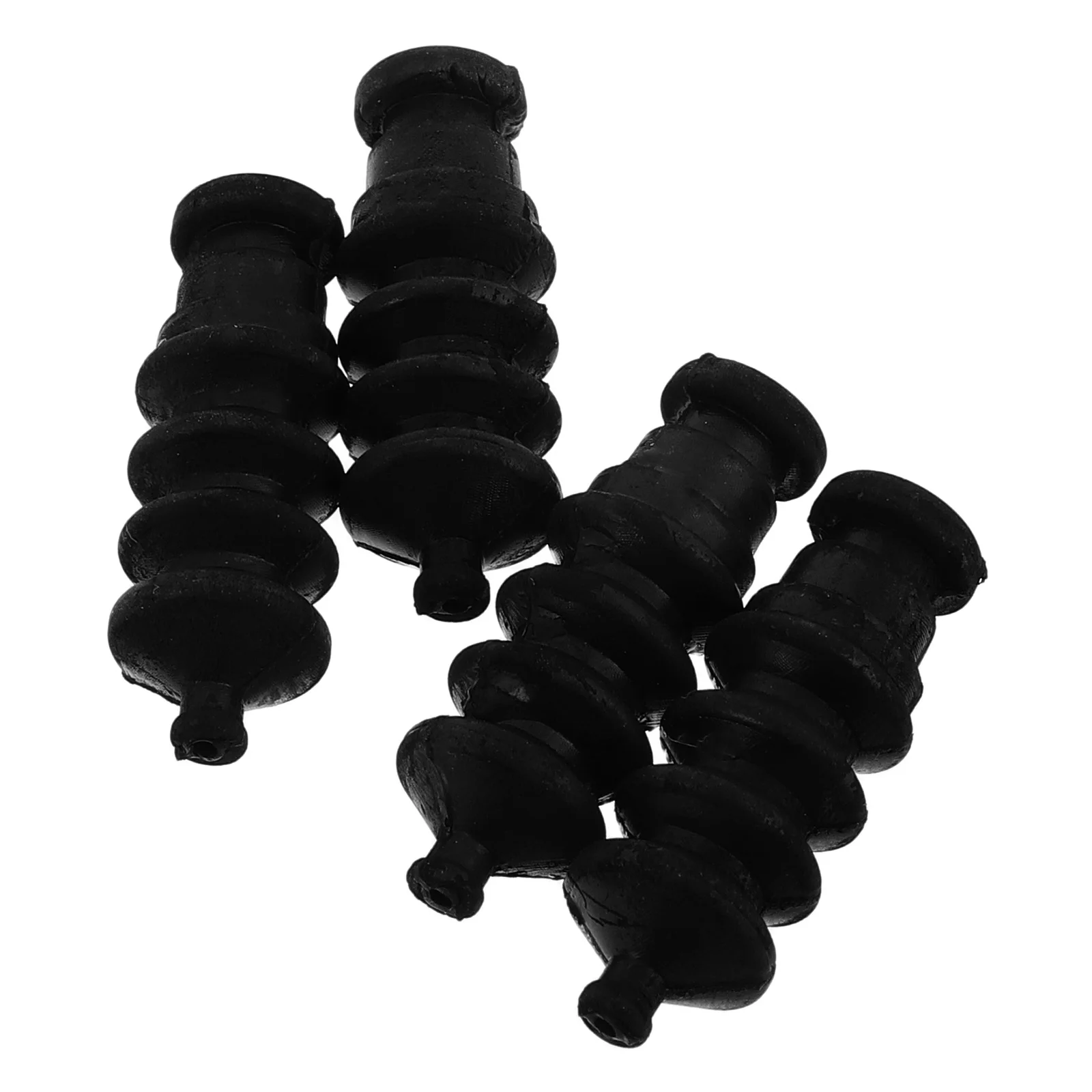 

4pcs Waterproof Accordion Cover for Boat Model 38mm Black Pull Rod Protector Rubber Seal Bellow Repair Tools