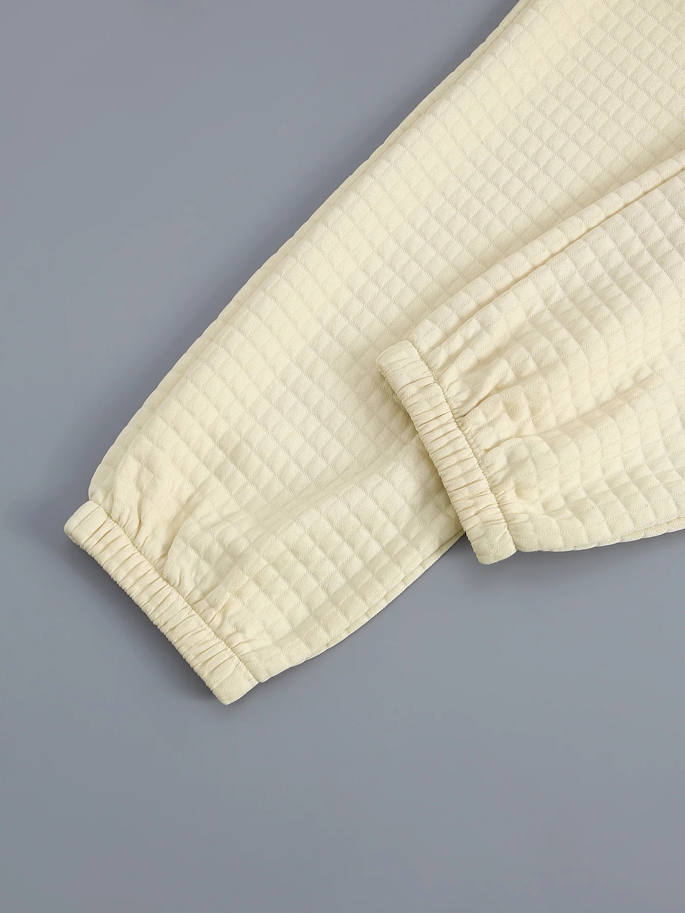 Celana joger ลายสก๊อตหรูหราสำหรับผู้หญิงพร้อมกระเป๋ากางเกงผ้าถักแบบลำลองพร้อมเอวยางยืดสำหรับฤดูใบไม้ร่วง/ฤดูหนาว