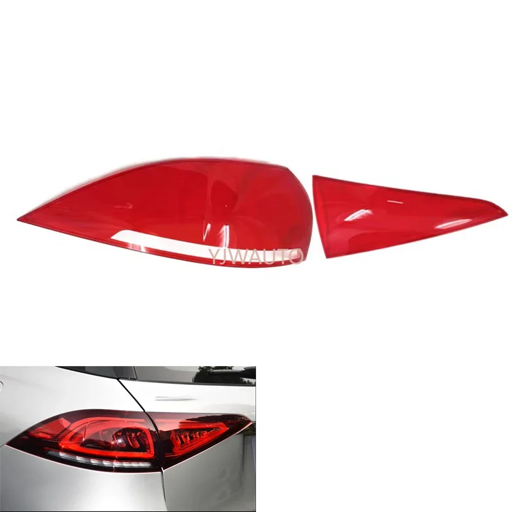 

For Mercedes-Benz GLE300 400 450 2020 2021 2022 Taillight Cover Car Taillamp Lens Glass ReplaceRear Lampshade Brakelights Shell