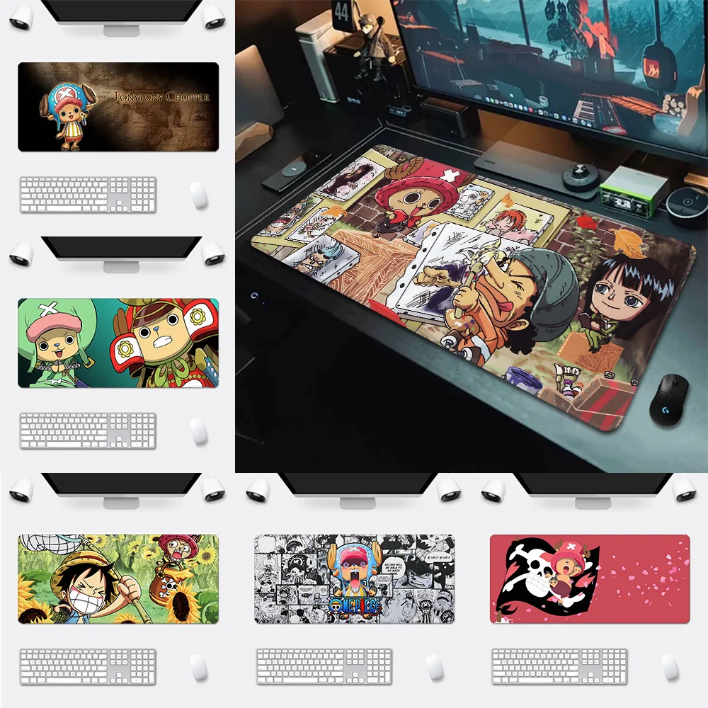 

Tony Tony Chopper Mousepad HD Printing Computer Gamers Locking Edge Non-slip Mouse Pad XXL90x40cm Keyboard PC Desk Pad