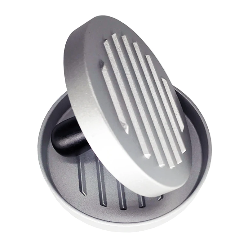 High quality Round Shape Hamburger Press Aluminum Alloy Hamburger Meat Beef Grill Burger Press Kitchen Food Mold