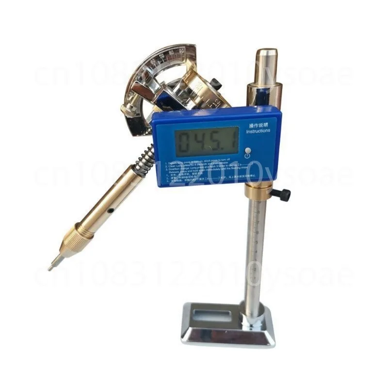 Angle Digital Display Gem Grinder Manipulator Gem Facet Machine Handle 32/64/72/80/96 Indexing Gear