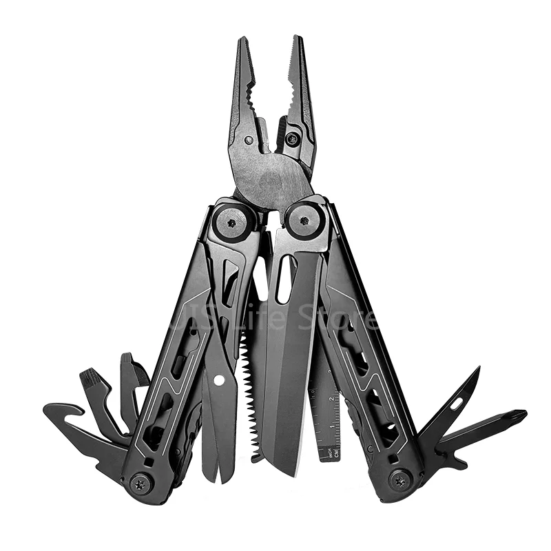 30 in 1 Multitool Plier Wire Cutter Stainless Steel Folding Knife Pliers for Outdoor Camping Survival Hiking Gear Knife