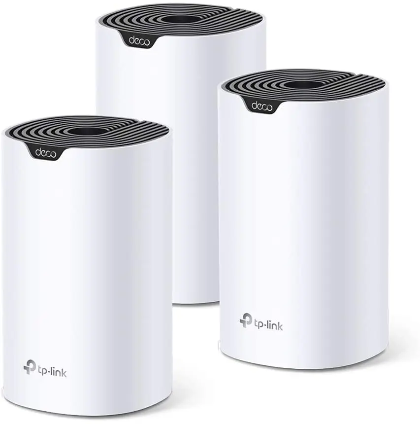 TP-Link Wi-Fi Up to 4000 sq ft Coverage Qualcomm CPU Dual-Band AC1200 with Gigabit Ports Up to 100 devices connection, Pack of 3