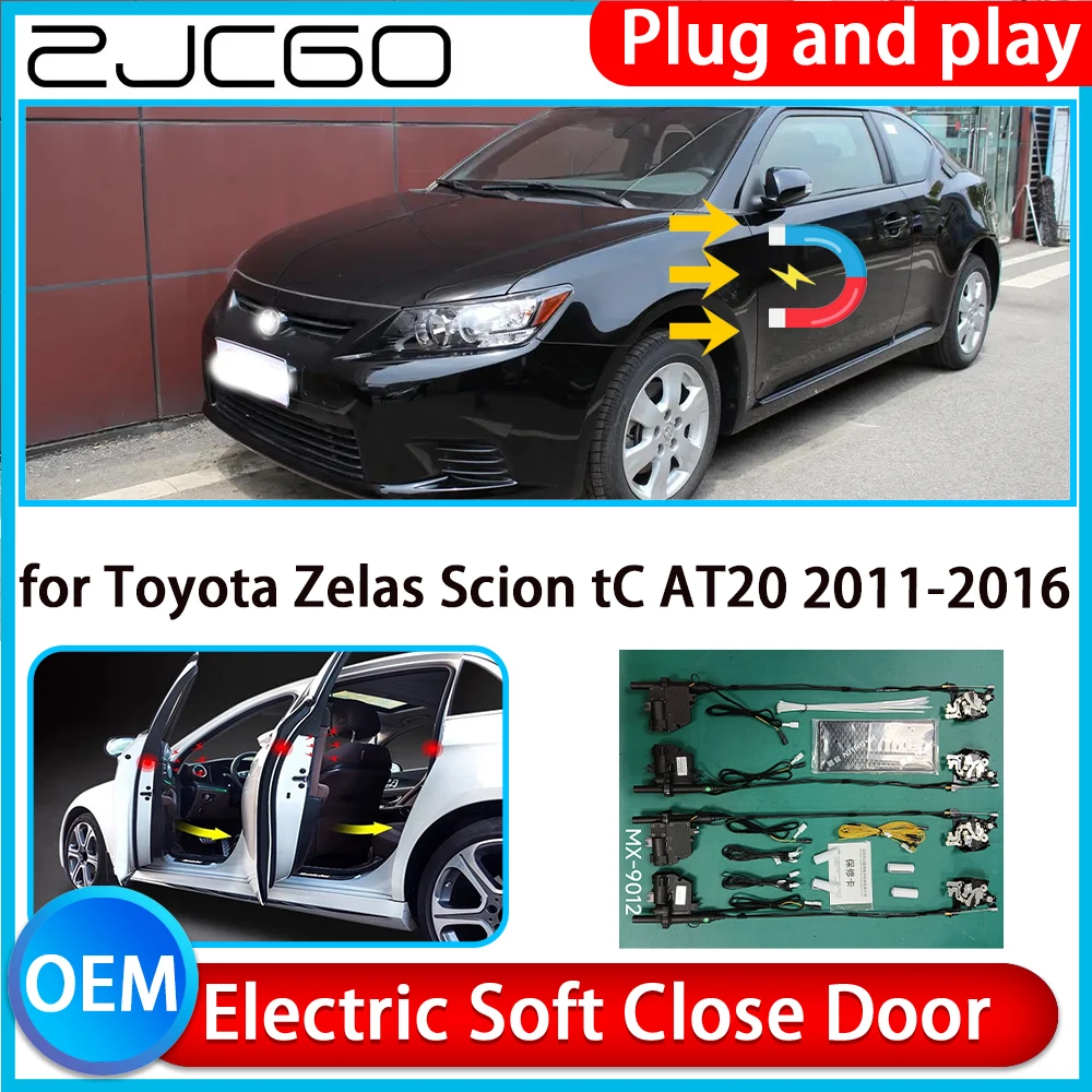 

for Toyota Zelas Scion tC AT20 2011-2016 Auto Pull Car Soft Close Kit Door Power Latch Electric Door Catch Soft Closing Assist