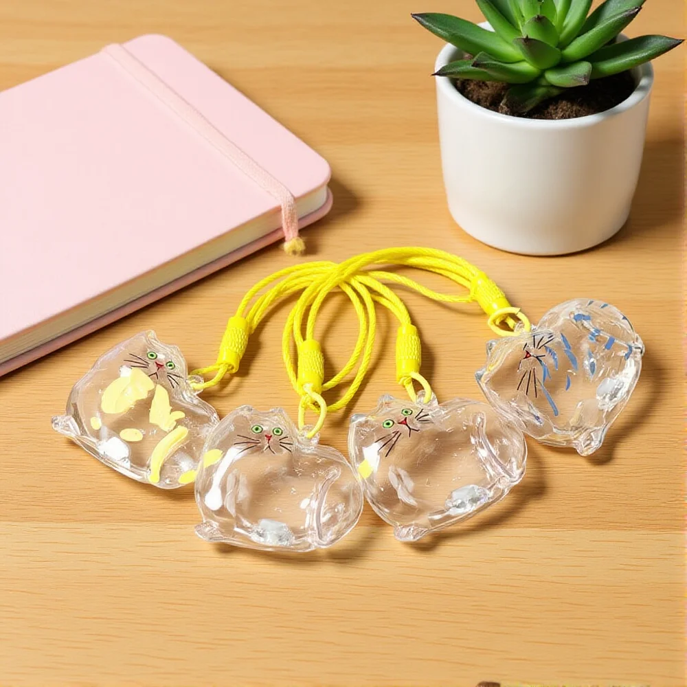 Бутылка-для-хранения-волос-в-виде-кошки-прозрачный-акриловый-кулон-брелок-памятный-кулон-в-виде-кошки-изысканный-для-встреч-владельцев-домашних-животных