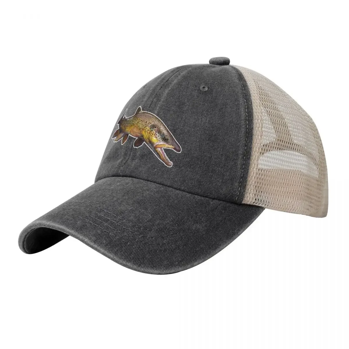 The Wild Brown Trout Baseball Cap Luxury Brand Ball Cap Kids Hat Elegant Women's Hats Men's