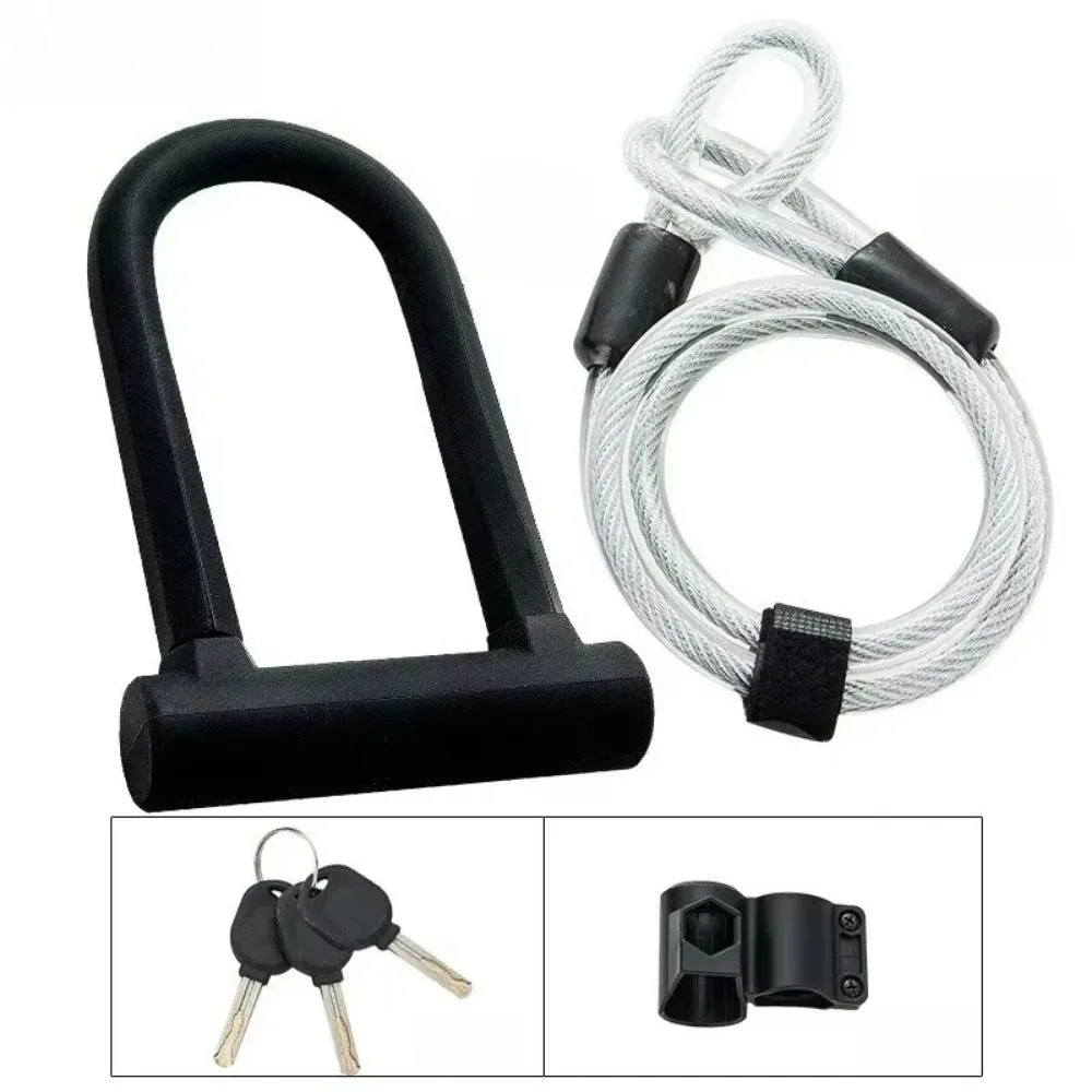 Hot Popular Motorcycle Helmet Protection Bicycle Accessories Bike Lock-Anti-Theft Security Cable Chain 1.2m for Cycling