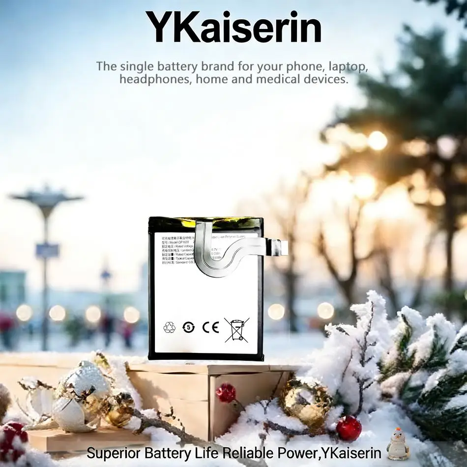 

Аккумулятор для мобильного телефона с отличной работой при низких температурах QP1659 2580 мАч для Veken Sunmi V2 Pro