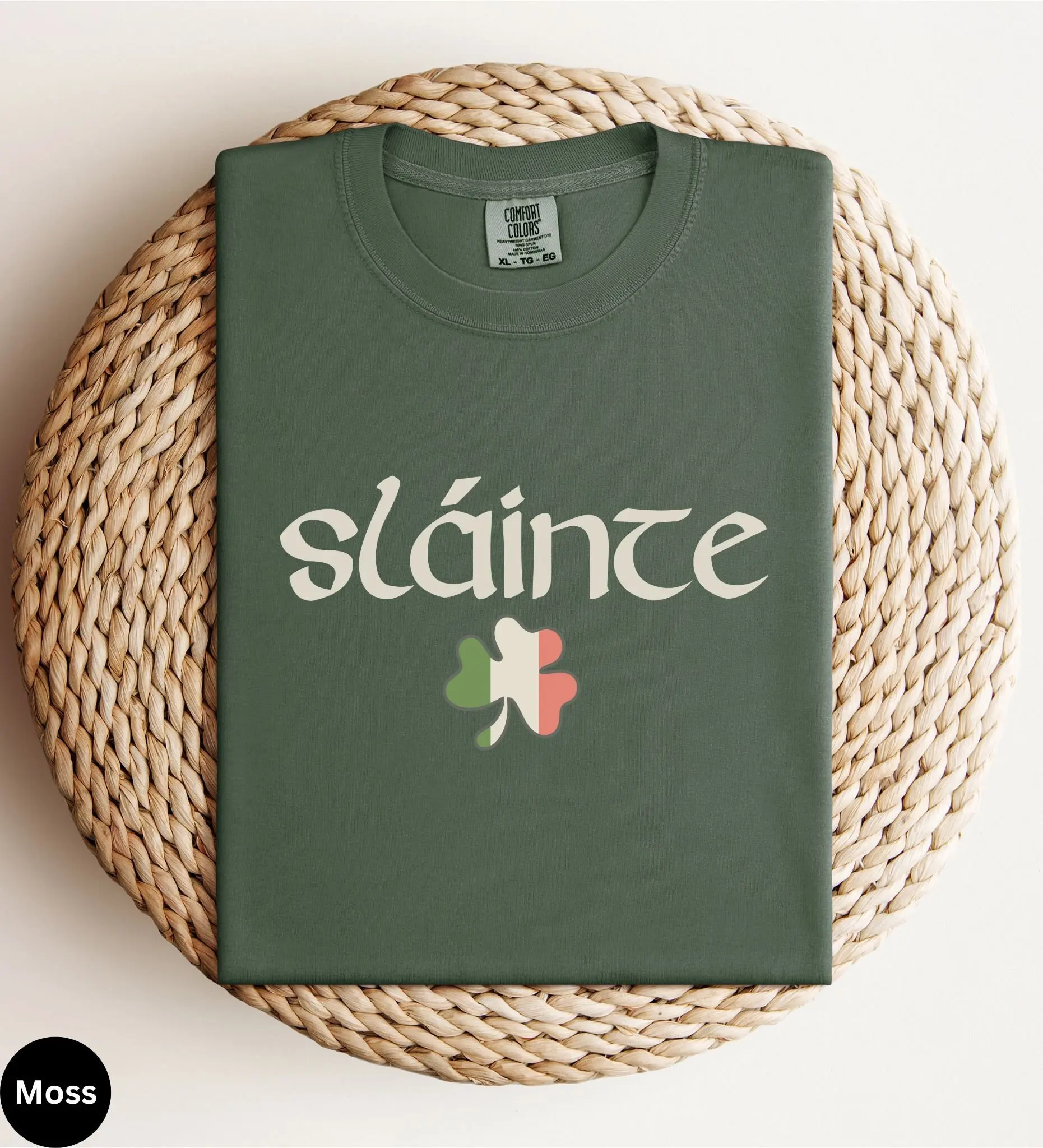 Cute Slainte St Patricks Day T Shirt Gaelic Irish Saint Pattys Days Shamrock Drinking Sláinte