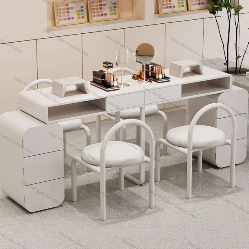 Luxury Makeup Nail Tables Modern Simple Professional Manicure Nail Tables Office Home Nagel Tafel Beauty Salon Furniture