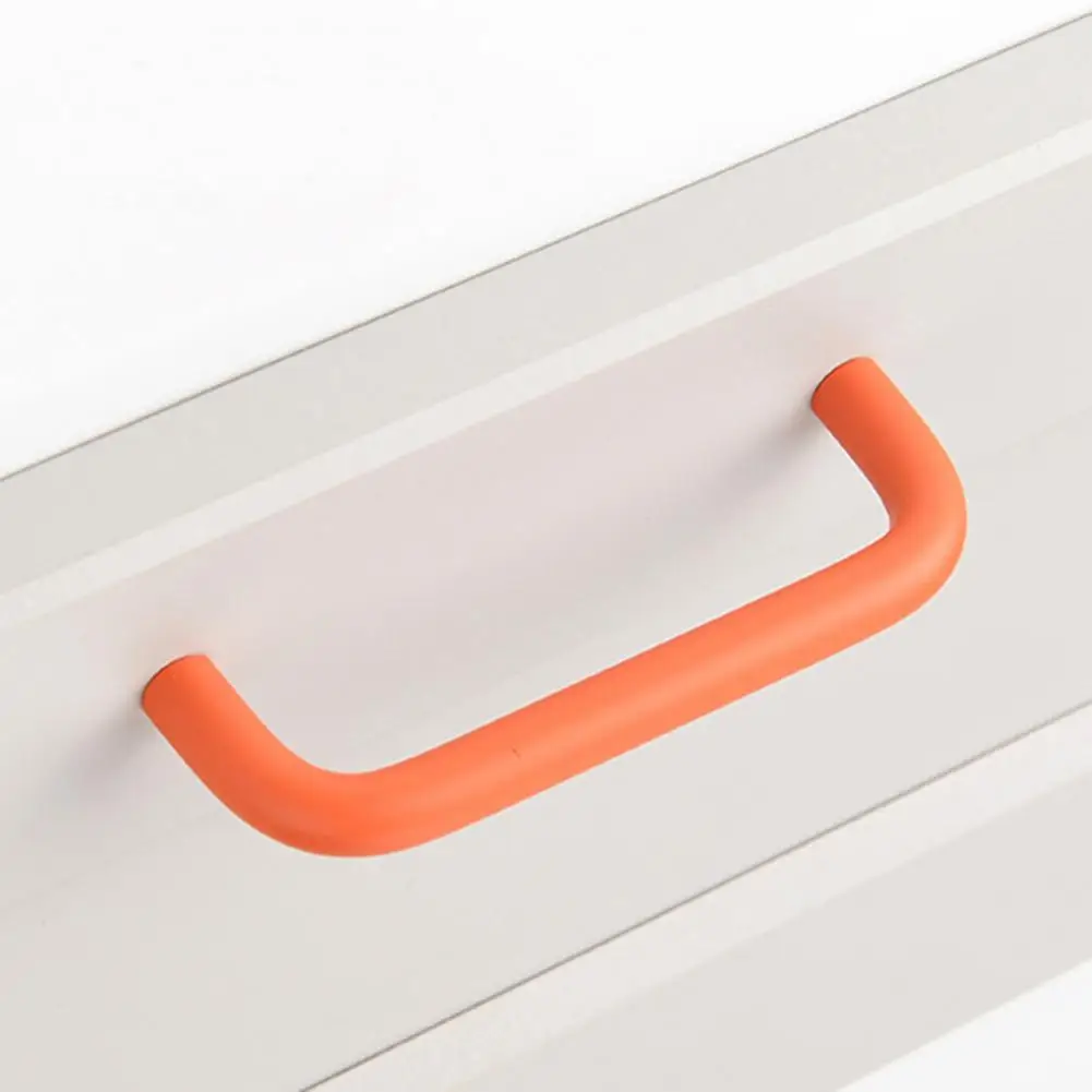 

Practical Wardrobe Puller High Strength Non-loose Safe Children Door Handle Strong Load Bearing Cabinet Puller for Closet