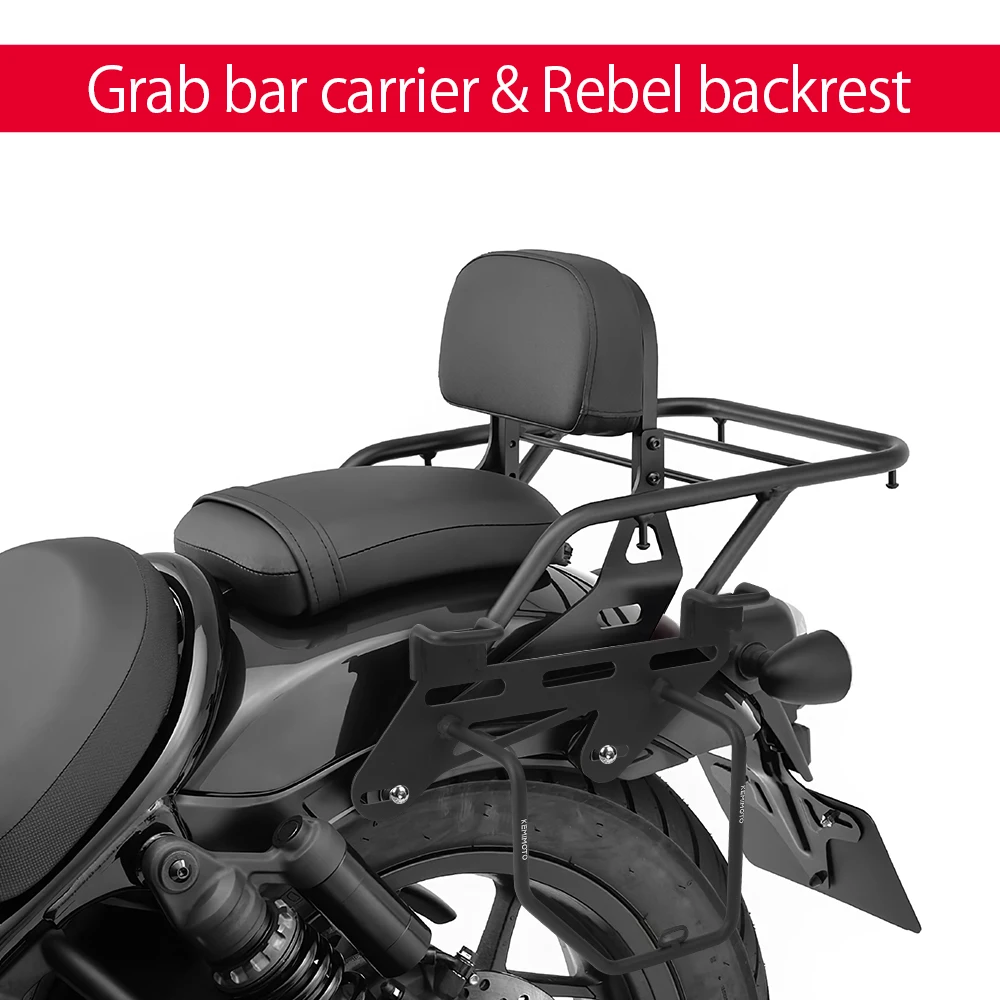 Motorcycle Saddlebag Support Brackets for For Rebel 250 300 500 1100 For Honda Rebel 500 CMX1100 Side Bag Saddle Box Bags Rack