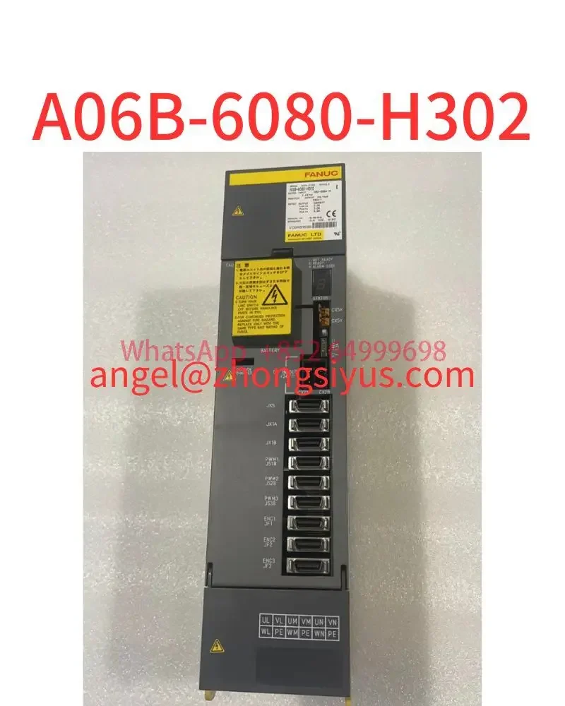 A06B-6080-H302 Used  Servo Drive Amplifier Module For CNC System