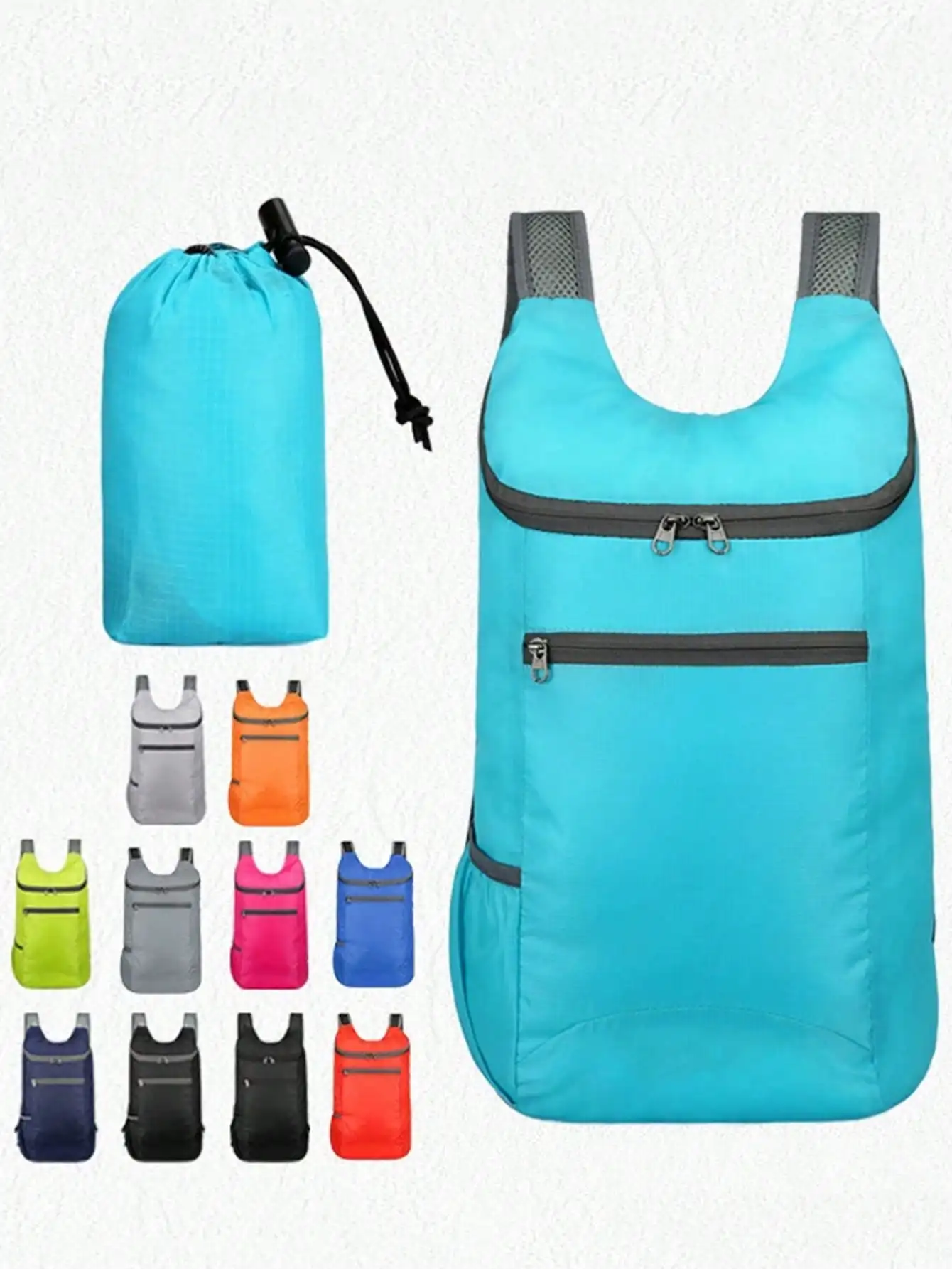 

Lightweight Foldable Outdoor Backpack Portable Multi-purpose Sports Travel Casual Daily Storage Bag