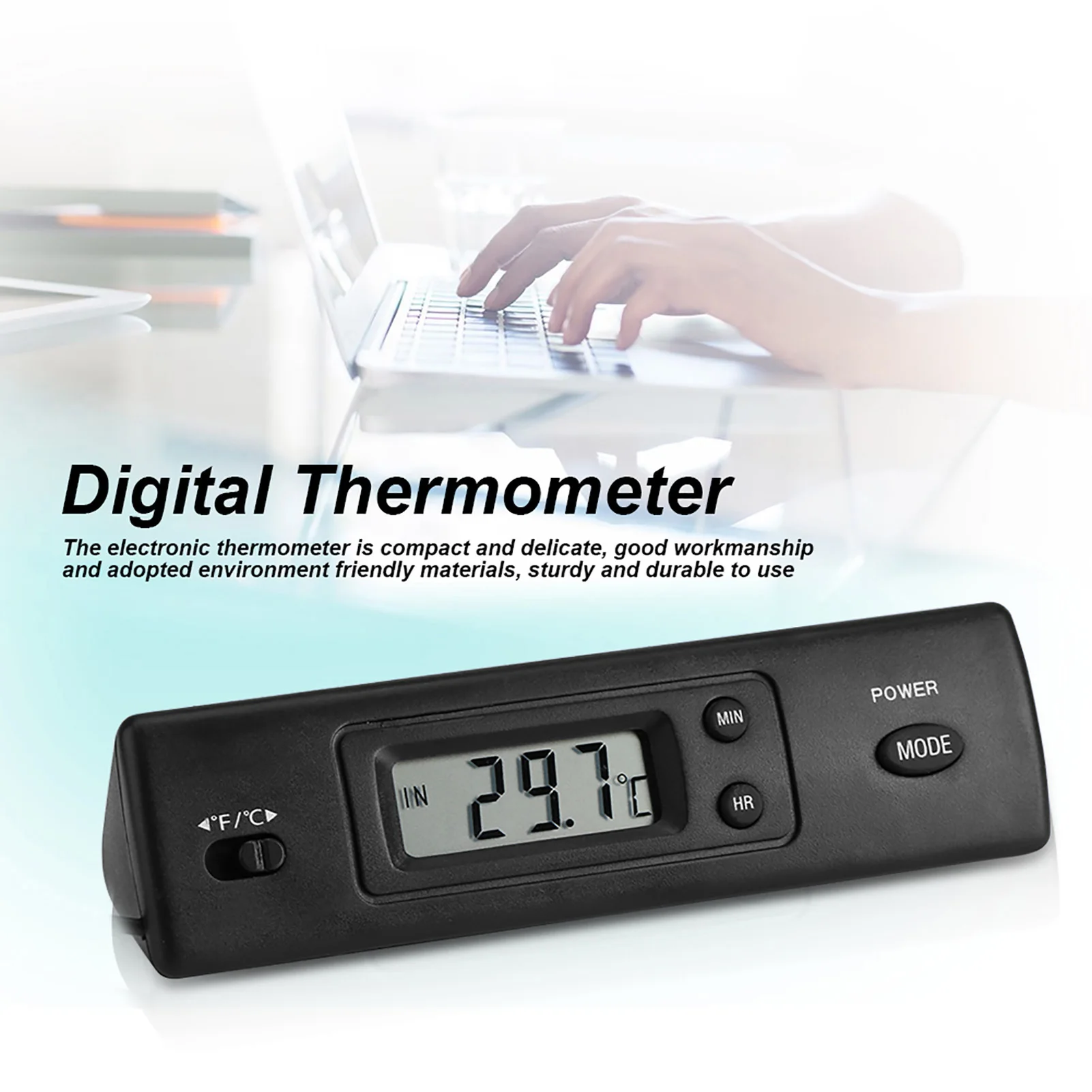 

Digital Temperature Meter Electronic LCD Digital Temperature Meter Thermometer Probe Sensor Wired for Refrigerator Thermometer