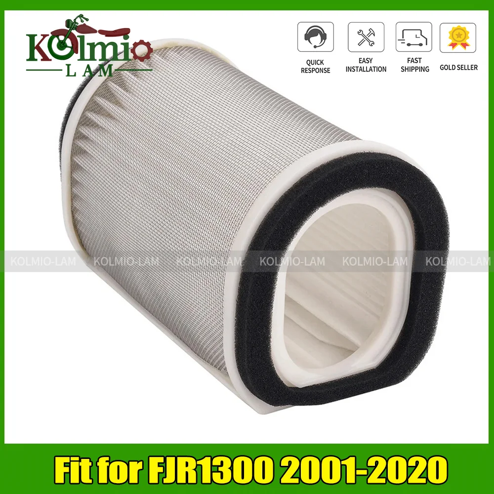 Motorcycle Air Filter Cleaner Intake Fit for 2001 - 2020 YAMAHA FJR1300FJR 1300 FJR1300D-AE FJR1300AE 2017 2018 2016 2013 2012