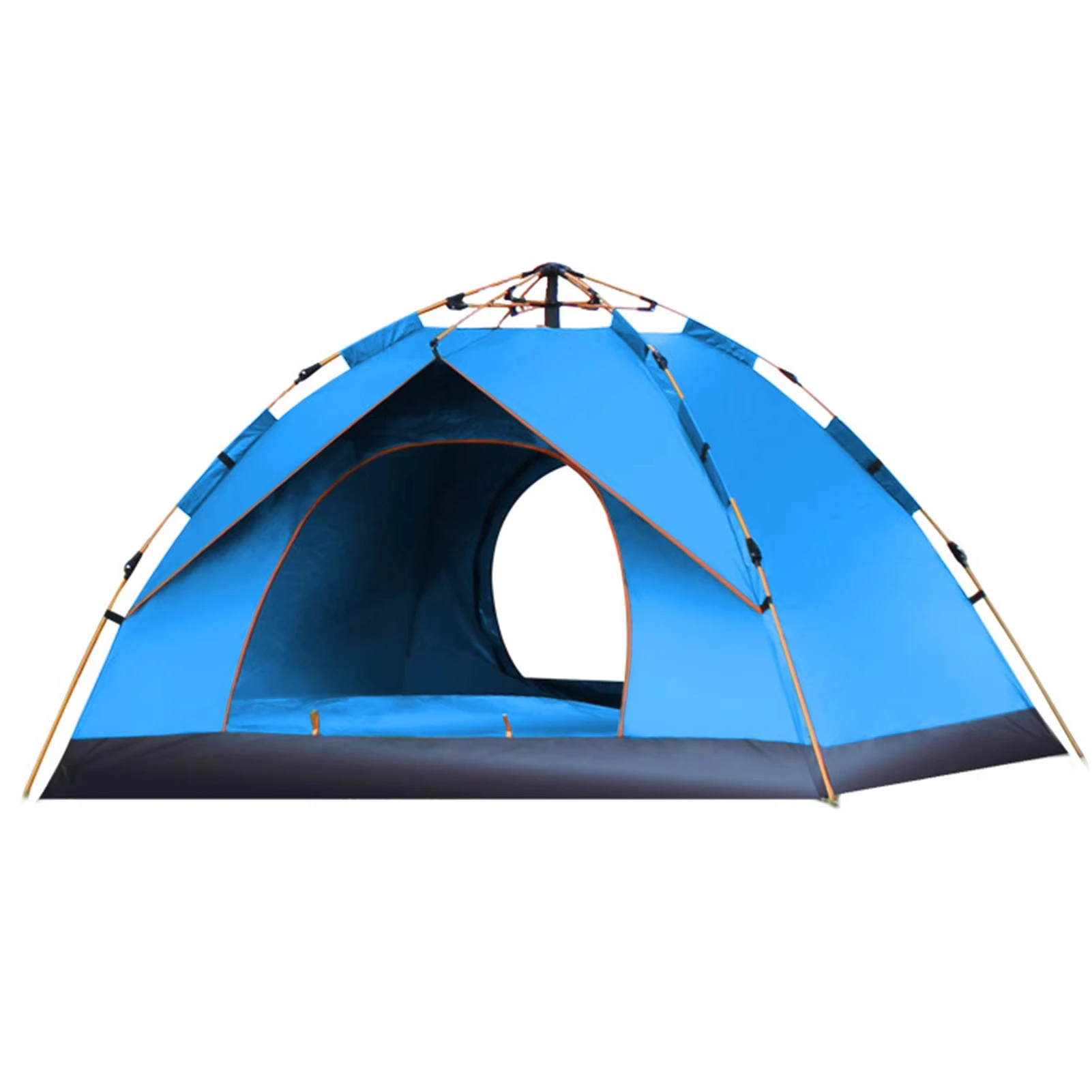 New Camping Automatic Tents Family Outdoor Tourist Tent 4 Seasons Waterproof 1-4 People Travel Tent Sun Beach Protection