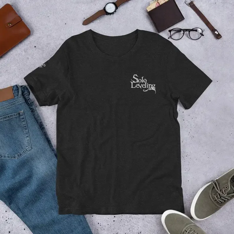 

Solo Leveling "Statue of God" T Shirt with embroidery