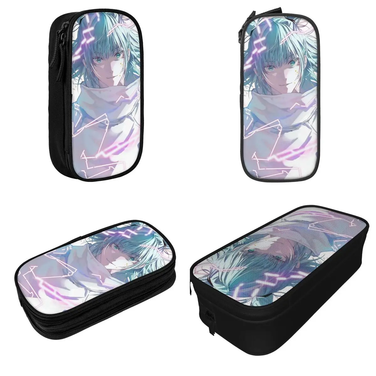 Fashion Kashimo Hajime Jujutsu Kaisen Pencil Case Pencilcases Pen Box for Student Large Pencil Bags School Supplies Cosmetic