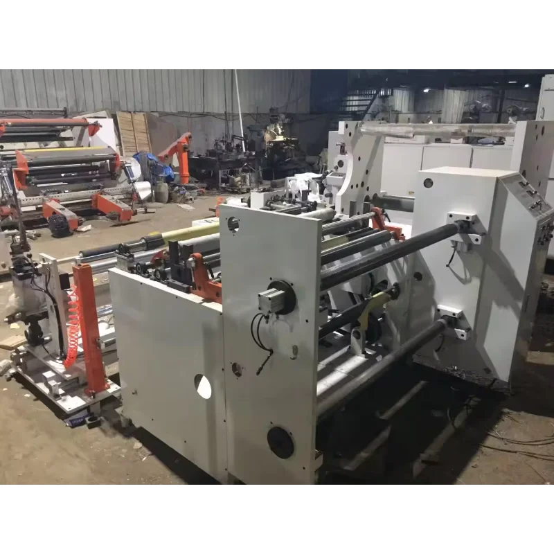 Automatic Paper Cutter Horizontal Paper Slitter Rewinding Machine 1600mm High Speed Horizontal Paper and Film Slitting Machine