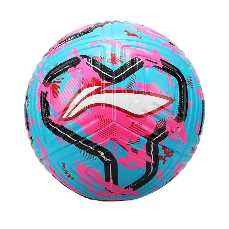 Li-Ning LFQK717 공식 사이즈 5 축구공 - 고탄성 TPE 방광 내마모성 TPU 표면을 갖춘 FIFA 품질 축구공