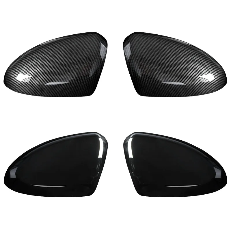 Rearview Mirror Covers Trim Carbon Black Car Door Side Styling for Subaru BRZ Toyota GR86 Auto Exterior Accessories