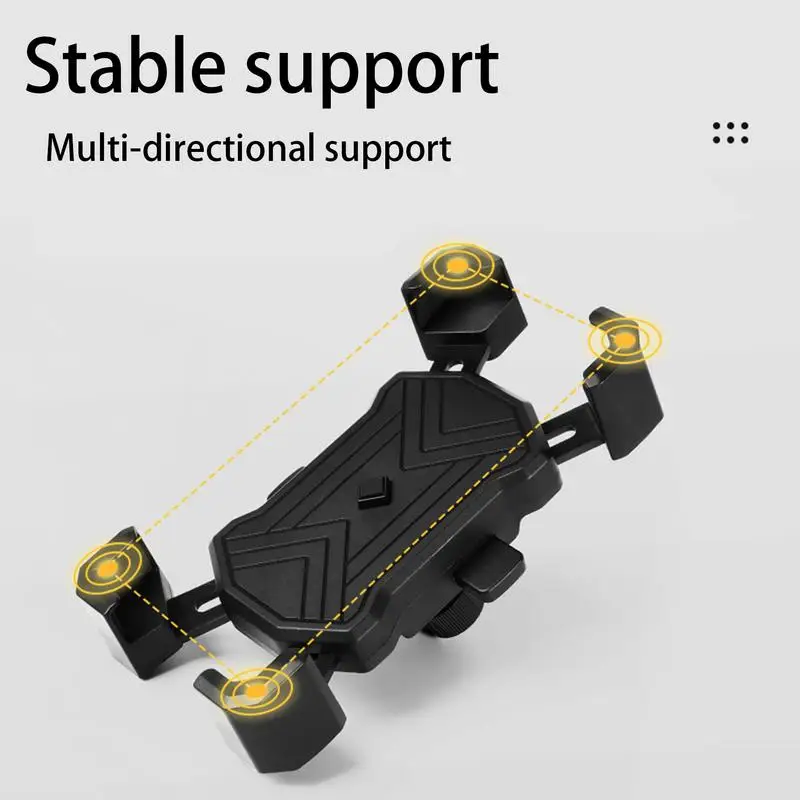 Motorcycle Phone Mount 360 Degree Rotation Motorcycle Phone Stand Motorcycle Handlebar Cell Phone Mount Mountain Phone