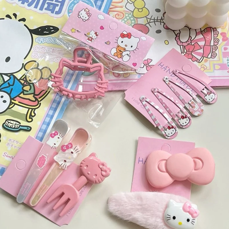 Kawaii Roze Clip Collectie Schattig Kind Gilr Vorm Haarspelden Mode Haaraccessoires Cadeau