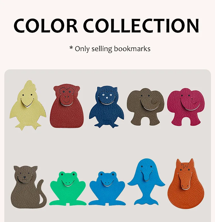 Cute Handmade Sheepskin Animal Bookmarks | Bag Sticker & Pendant | Creative Bag Accessory Gift