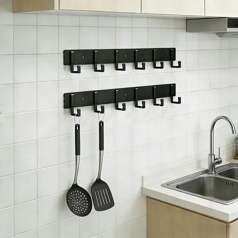 Wall Mounted Heavy Hooks Home Clothes Hanger Bathroom Towel Robe Holder Entryway Storage Kitchen Wall Hardware Fitting
