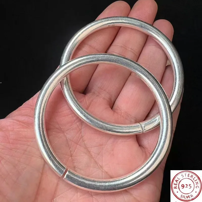 

925 Stainless Steel Seamless O-Ring, Smooth Solid Round Ring, Heavy Duty for DIY Rigging Marine Boat Hammock