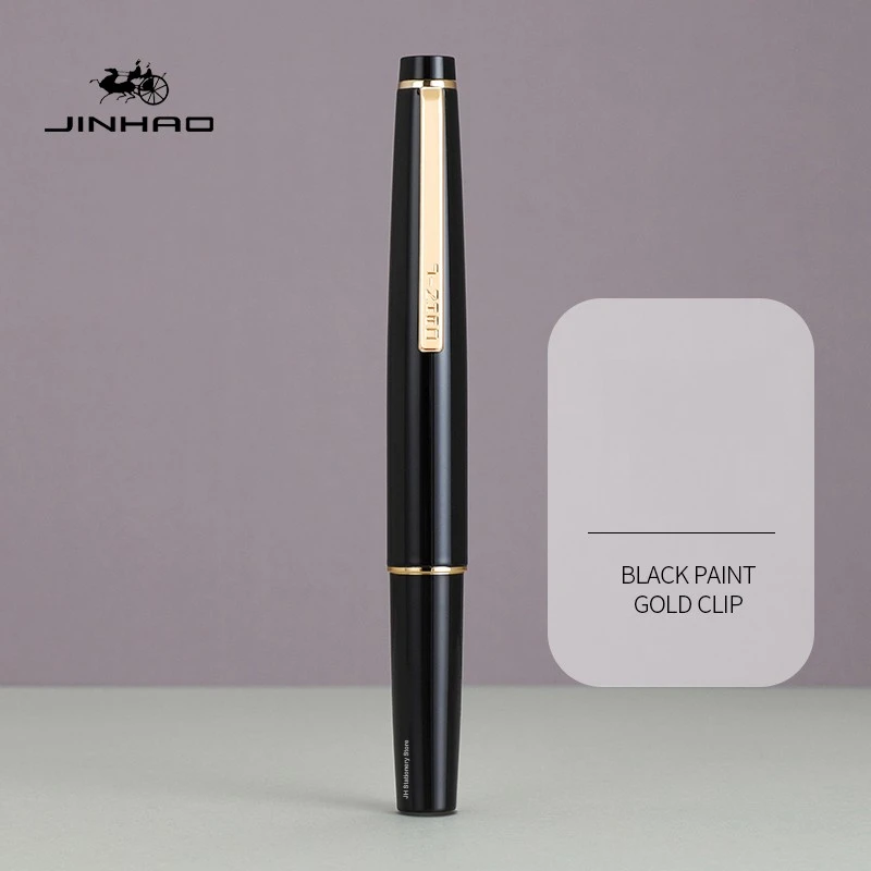 JINHAO 59 Füllfederhalter, luxuriöse, elegante Stifte, EF F Füllfederhalter mit Kapuzenfeder, Schreibwaren, PK 80, Schul- und Bürobedarf
