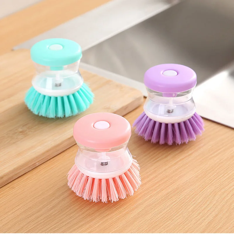

Multifunctional Kitchen Gadgets Dish Pot Cleaning Tool Kitchen Accessories Plastic Cleaning Brush for Home Hotel Restaurant