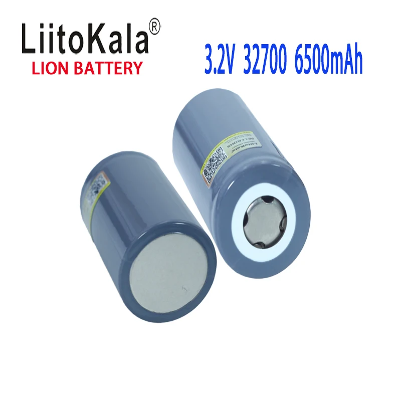 100% original LiitoKala 3.2V 32700 6500mAh Li-On rechargeable electric tool/electric scooter/outdoor lighting battery