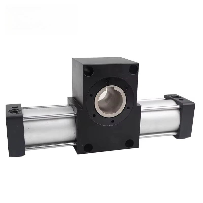 High Torque Pneumatic Rotary Cylinder QGK Series Angle Cylinder with Heavy Duty Torque 0~360° Adjustable Angle Actuator