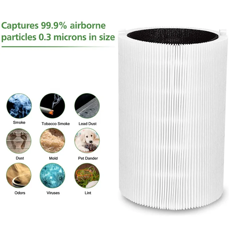 مرشحات بديلة FZFZ لفلتر تنقية الهواء Blueair Blue Pure 411، 411+