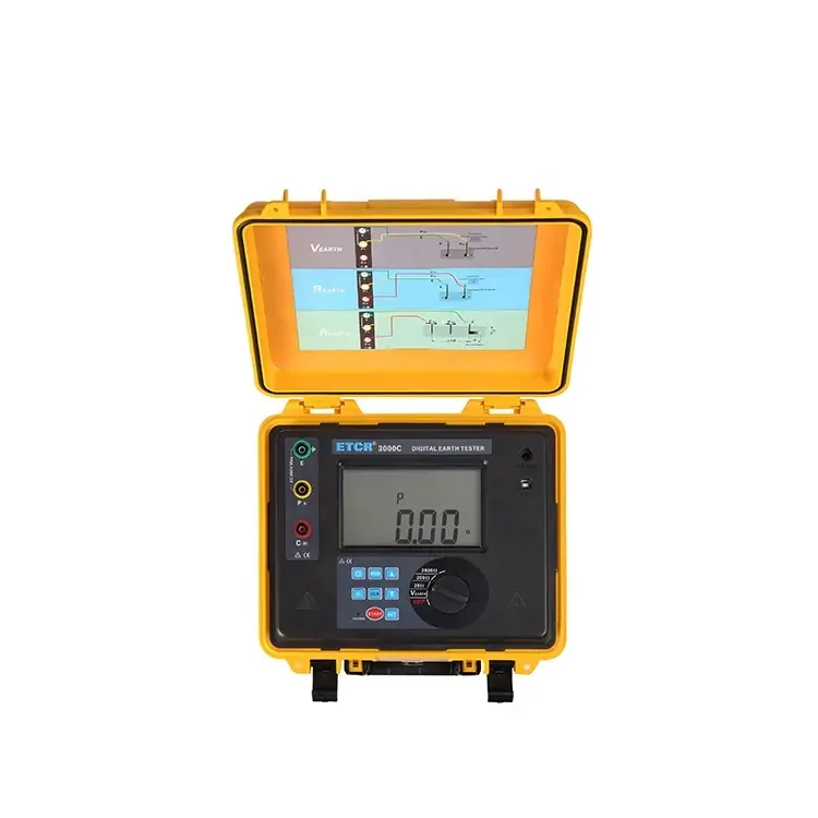 

2026 Xtester-ETCR3000C Digital Earth Resistance ,earth Ground ,ground -006