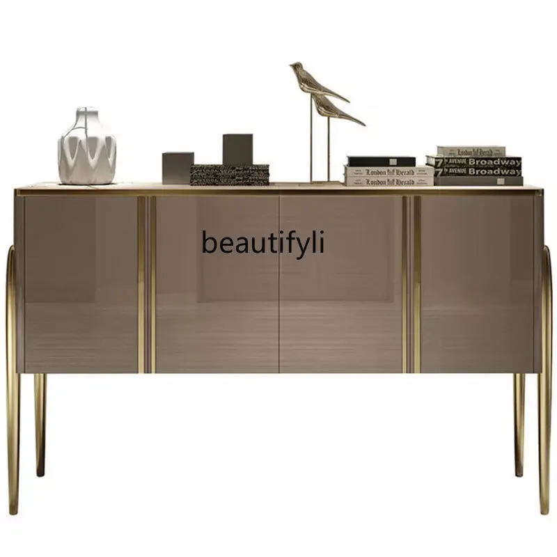 

Light Luxury Post-Modern Minimalist Sideboard Dining Room Tea Table TV Cabinet Storage Entrance Cabinet