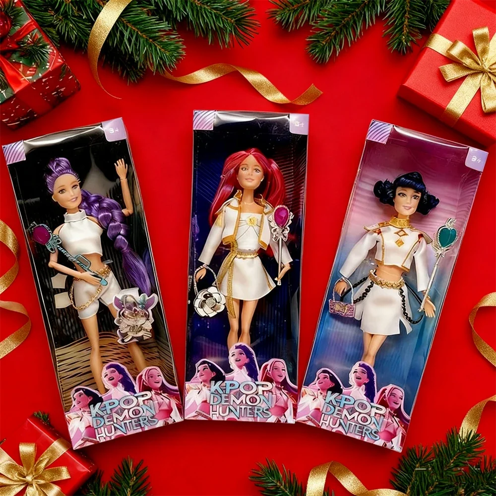 

НОВАЯ кукла HUNTR/X «Охотники на демонов», игрушки Rumi Mira Zoey Sussy, экшн-фигурка, пластиковая игрушка «сделай сам» для девочек, рождественский подарок-сюрприз