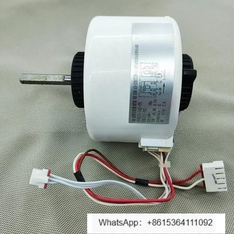 1PCS Motor de Ventilador para Aire Acondicionado Compatible con YYR25-4A2-PG